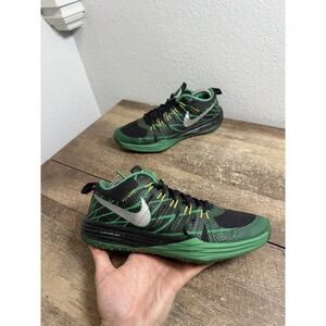 Nike Lunar TR1 NGR Men 8.5 Oregon Ducks Green Lunarlon Sneakers 654283-037